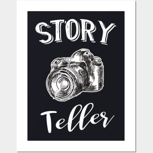 Storyteller Camera Photographer Gift Posters and Art